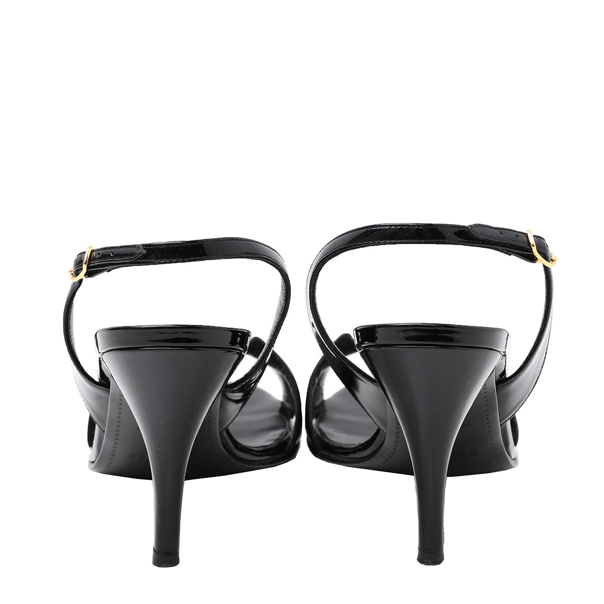 Hermes Black Night 70 Sandals 39.5