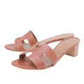 Hermes Gold Oasis Sandal 39