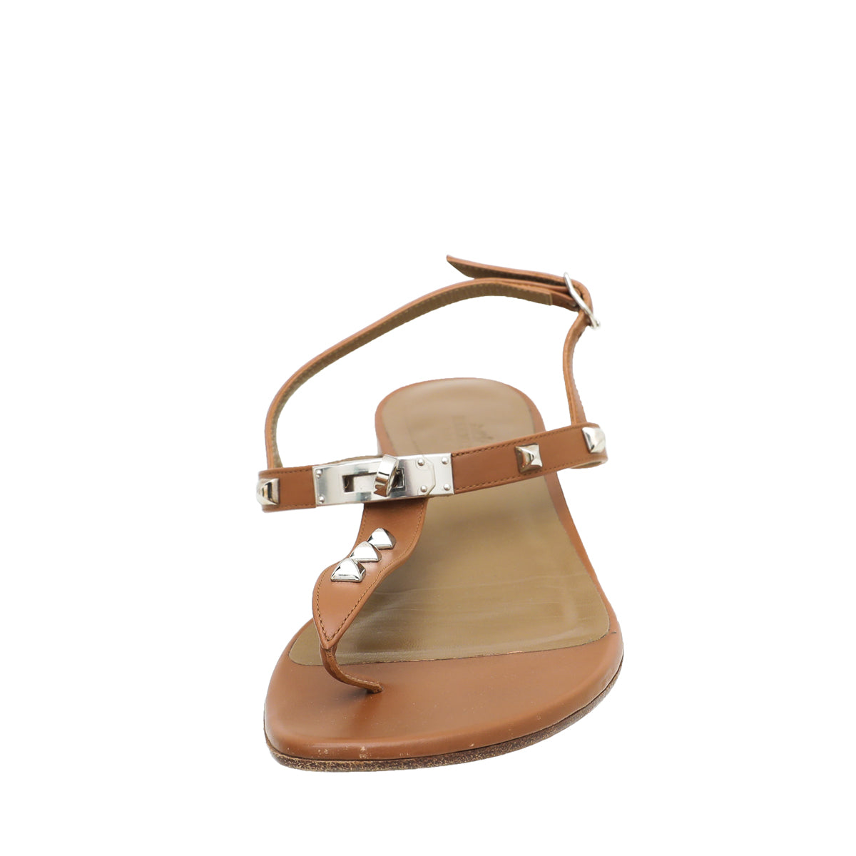 Hermes Gold Olivia Sandal 40