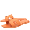 Hermes Rose Aube Oran sandal 40
