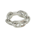 Hermes Palladium Regate Scarf Ring