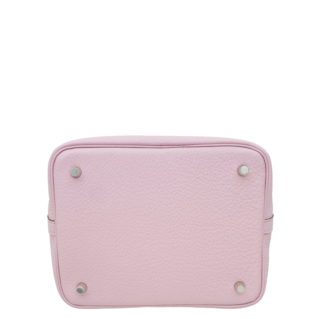 Hermes Mauve Sylvestre Picotin Lock 22 Bag