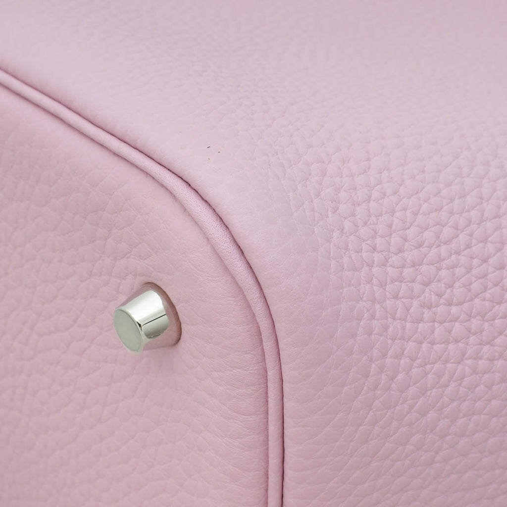 Hermes Mauve Sylvestre Picotin Lock 22 Bag