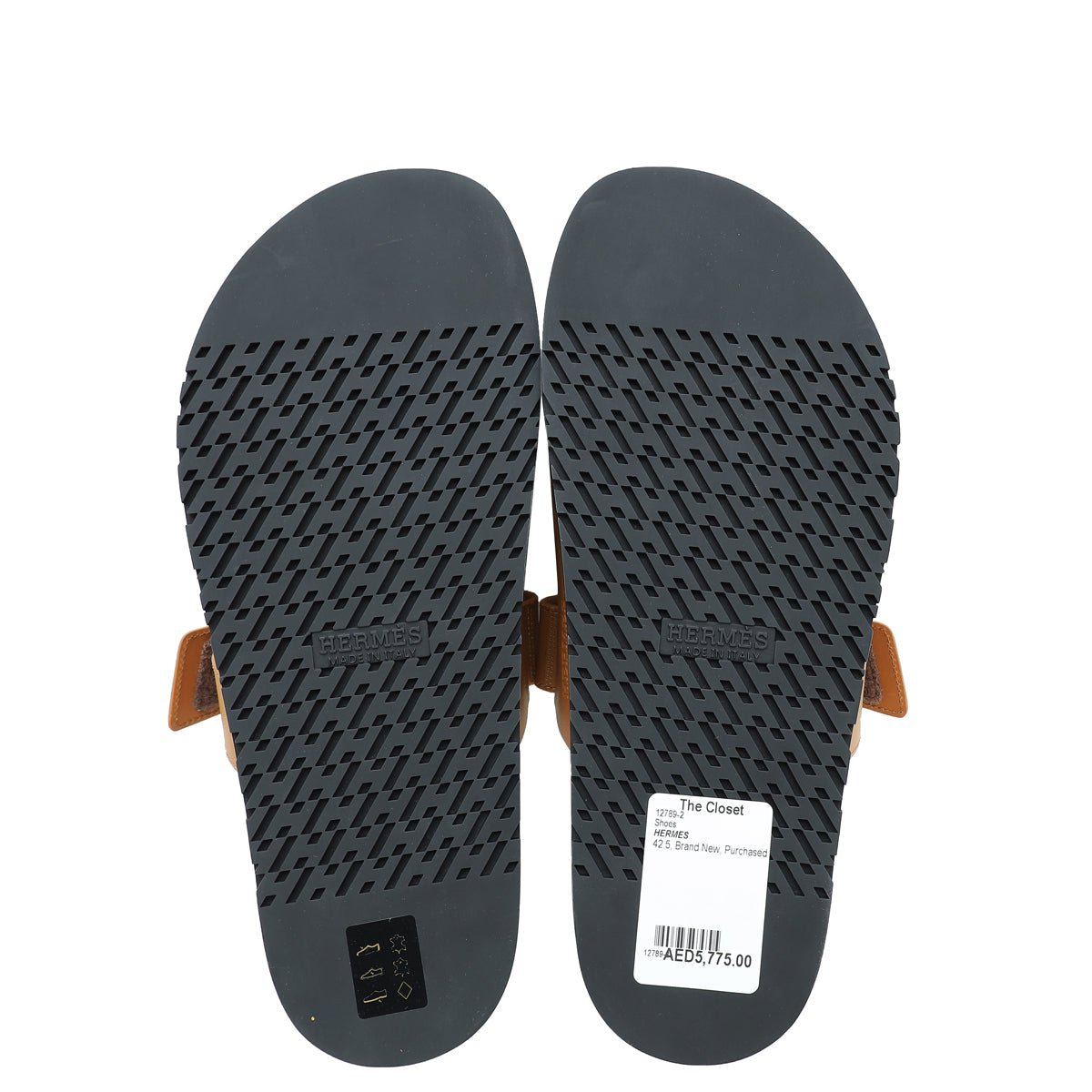 Hermes Natural Chypre Sandal 42.5