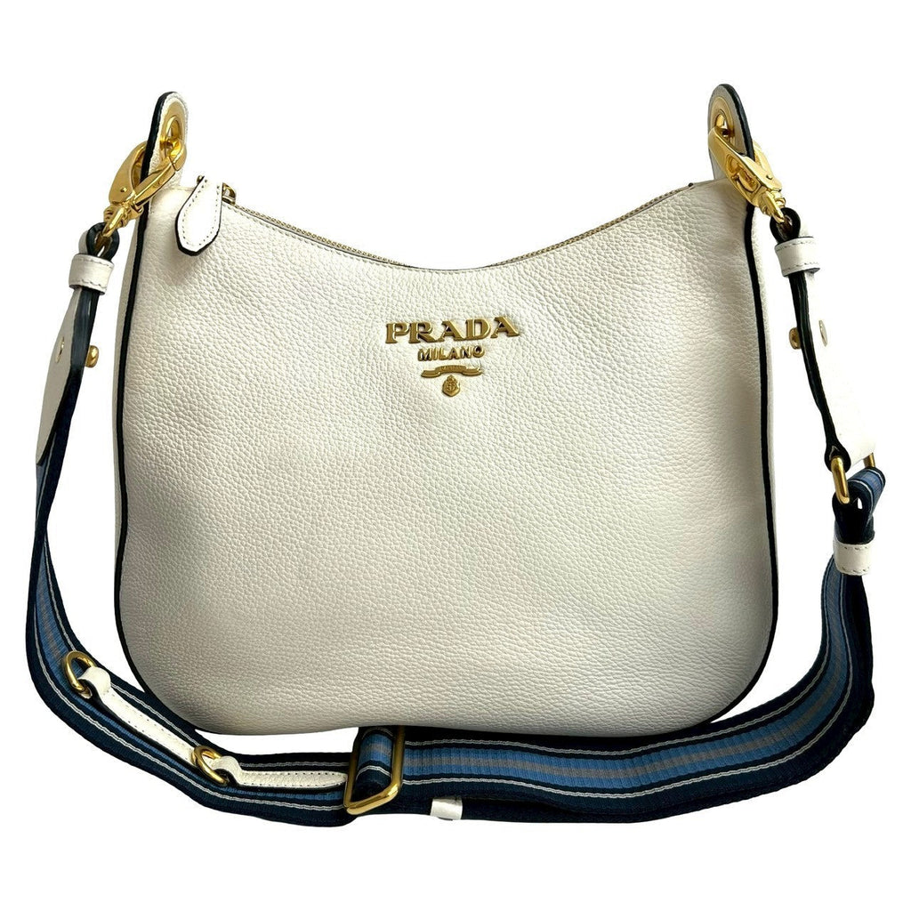 Prada VITELLO DAINO Leather Shoulder Bag