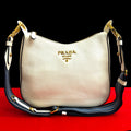 Prada VITELLO DAINO Leather Shoulder Bag