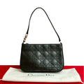 Christian Dior Cannage Stitch Leather Shoulder Bag