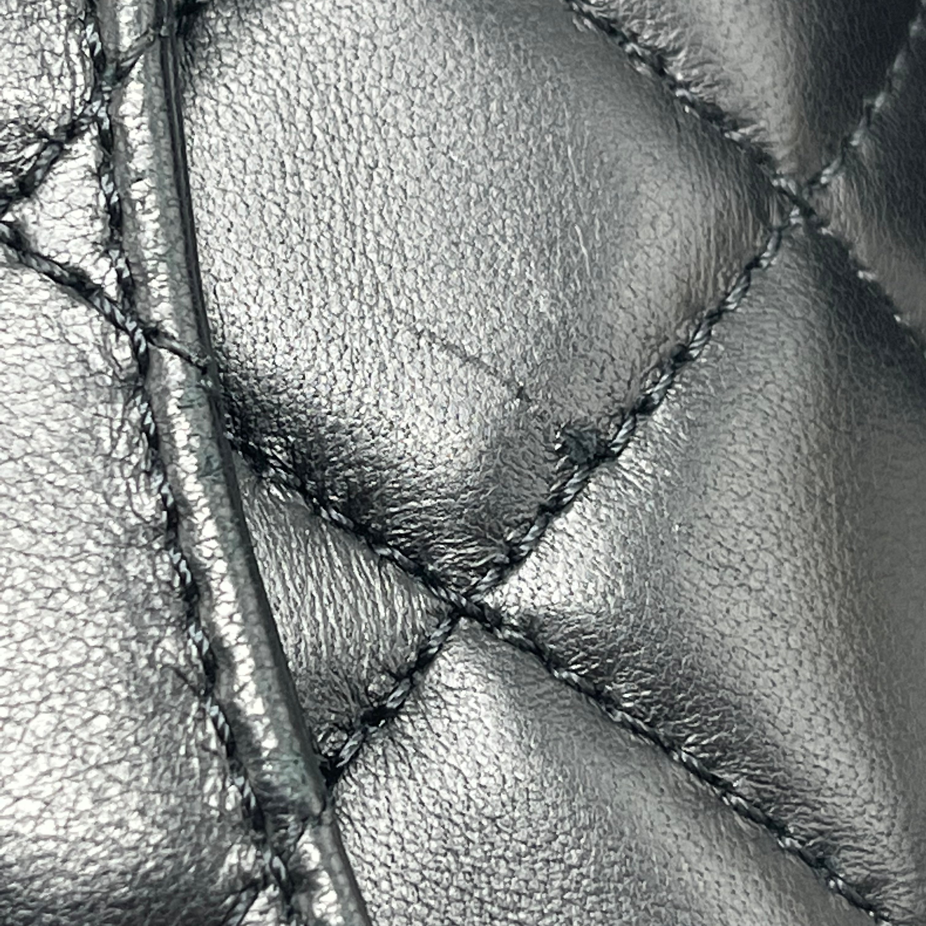 Chanel Pearl Crush Mini Rectangular Flap Bag Lambskin Black