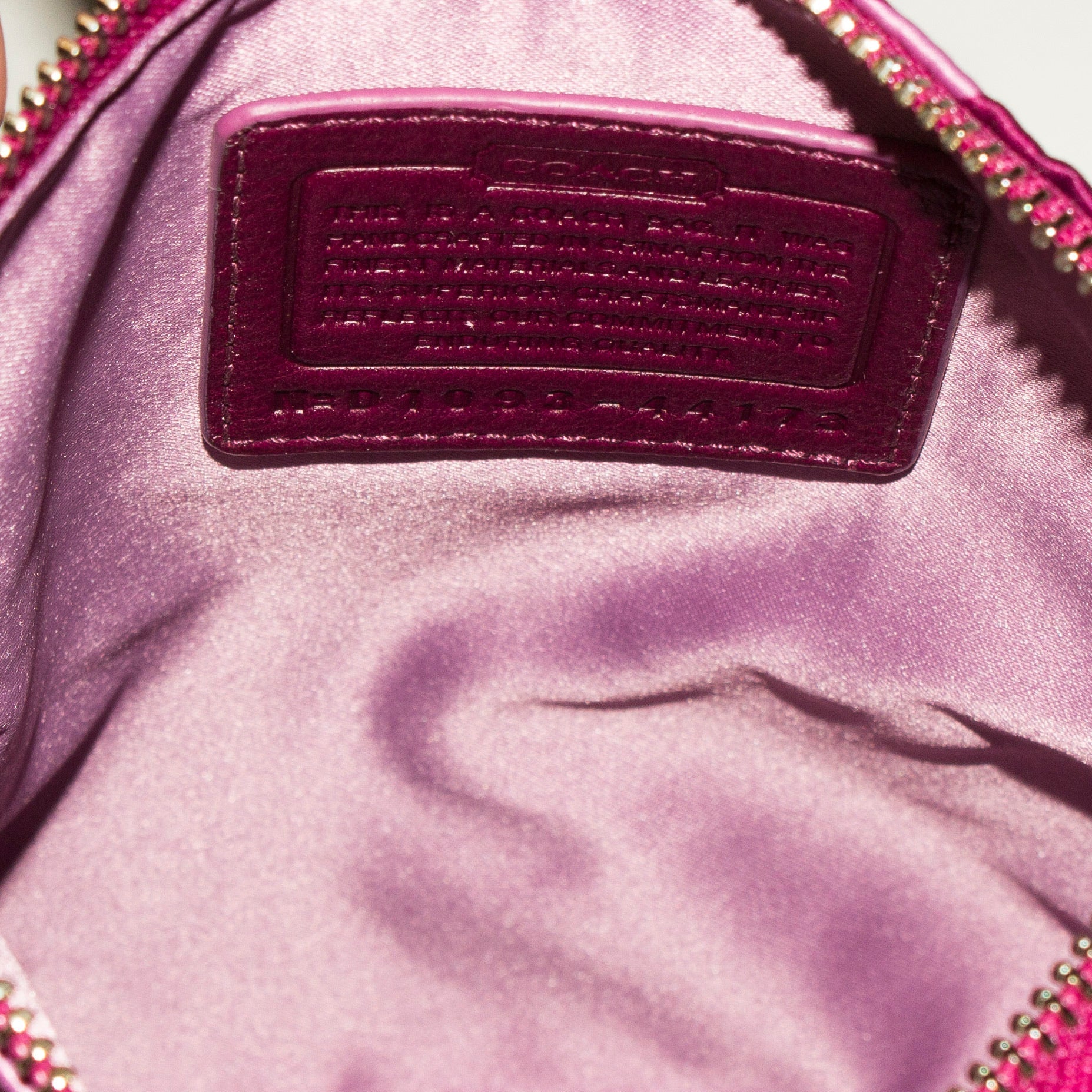 COACH Julia Op Art Swingpack Crossbody Plum Multi NWT