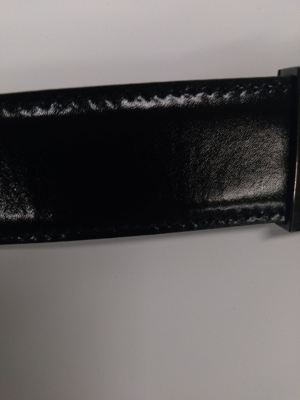 Romeo Gigli C956/3R NERO.MORO Black/Brown Leather Adjustable Mens Belt