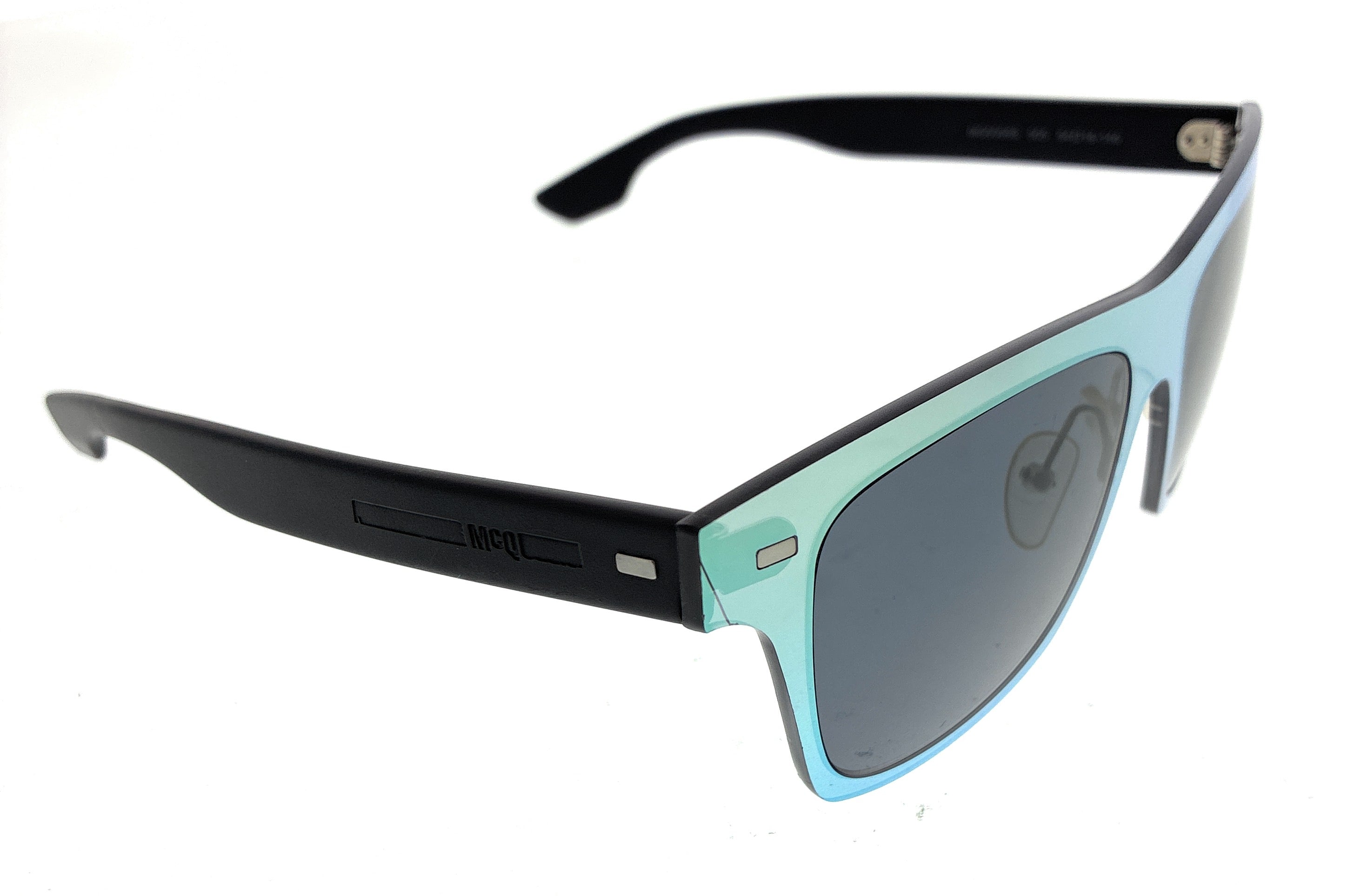 McQ Clear Rectangle MQ0008S-005 Sunglasses