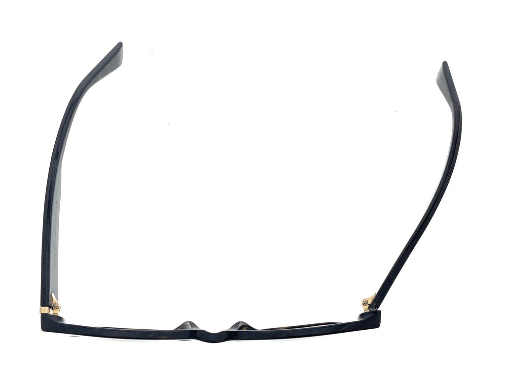 Defective/Store Return Gucci GG0459S-002 Tortoiseshell Oversized Sunglasses with Signature Stripe