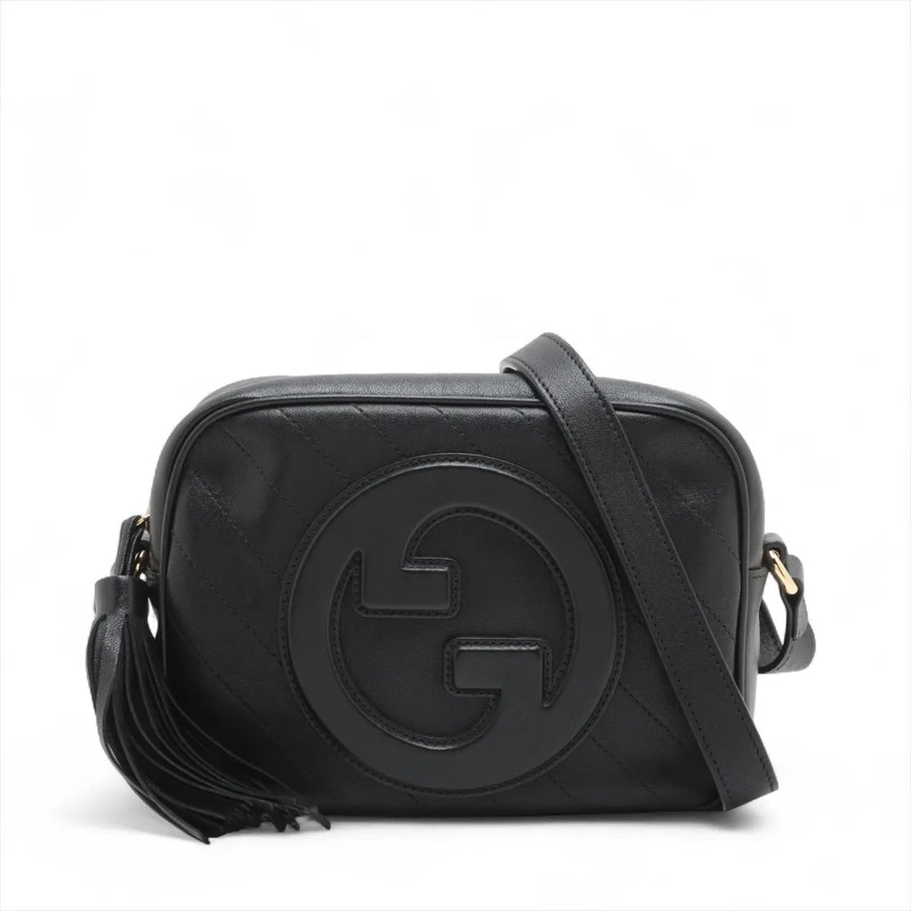 Gucci Black Leather Blondie Small Shoulder Bag [Clearance Sale]