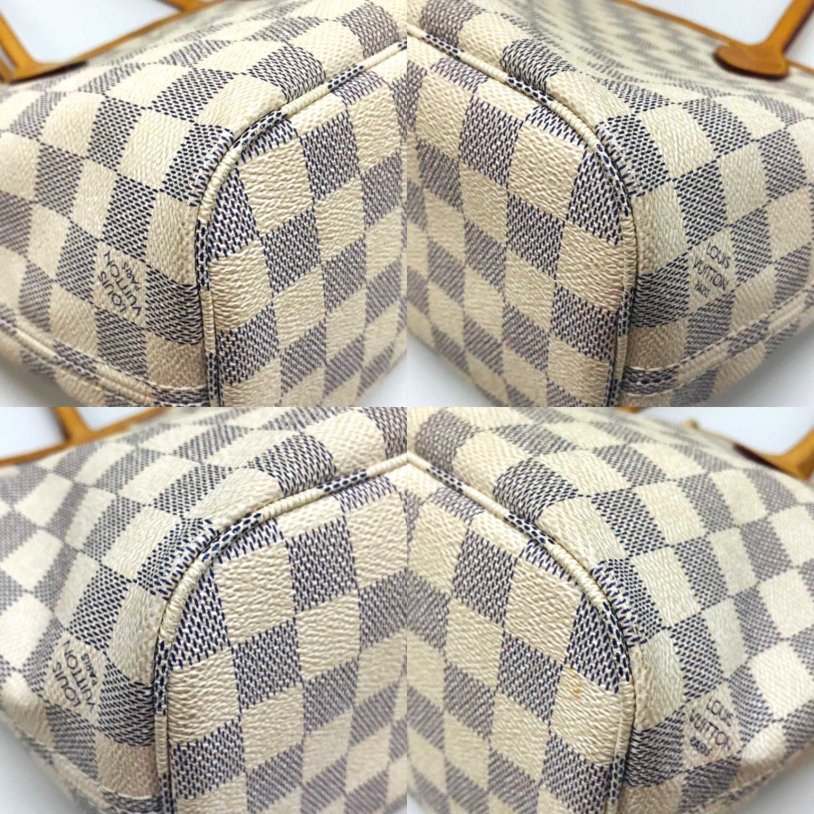 Louis Vuitton Damier Azur Neverfull PM Tote N40605