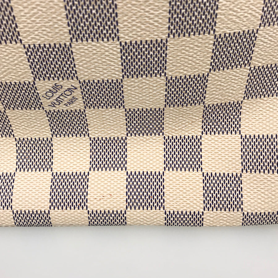 LOUIS VUITTON Damier Azur Hampstead MM N51206 Tote bag