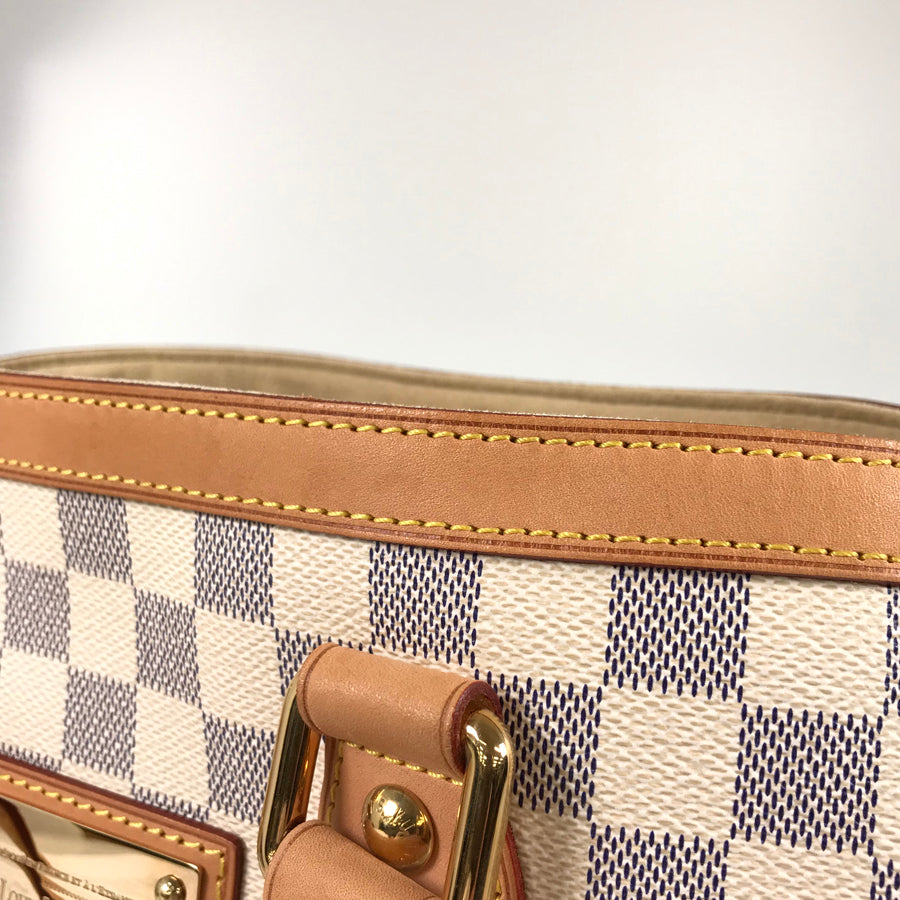 LOUIS VUITTON Damier Azur Hampstead MM N51206 Tote bag