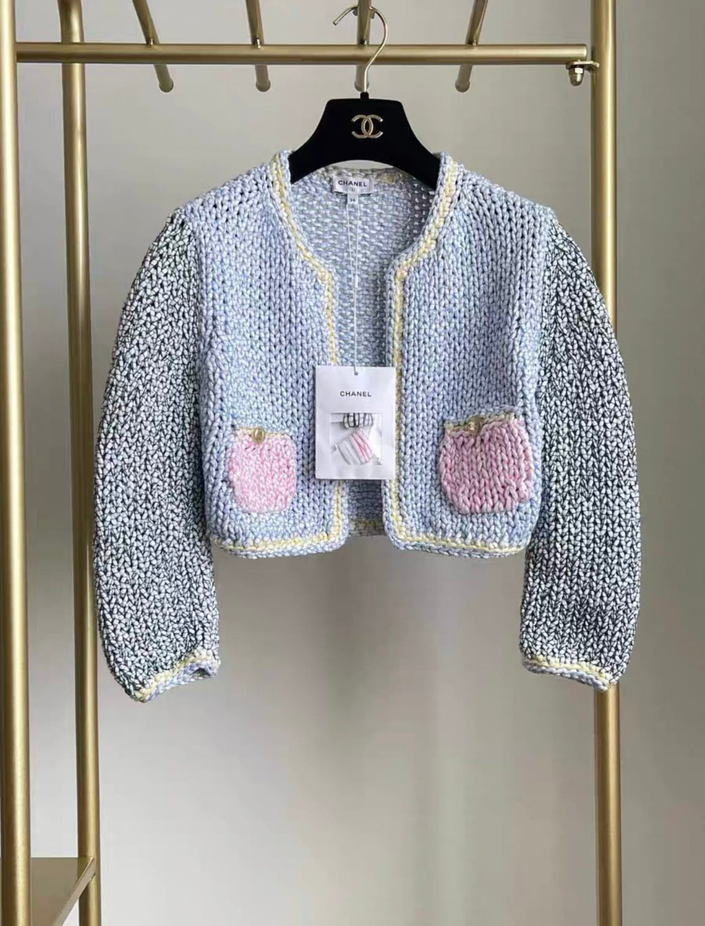 Chanel 23ss cardigan fr34 with tag