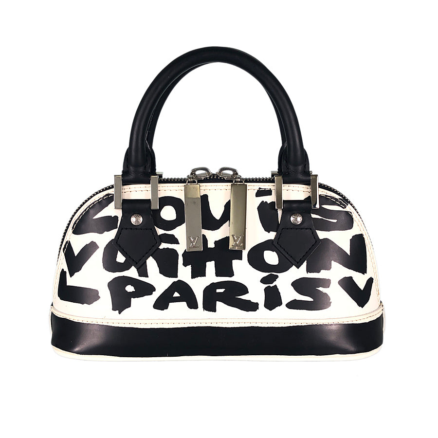LOUIS VUITTON Monogram Graffiti Alma PM M92177 Hand bag