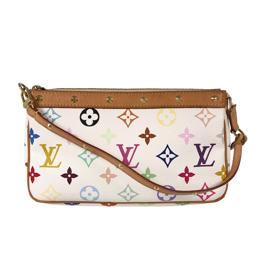 LOUIS VUITTON Monogram Multi Color Pochette Accessoires M92649 Pouch