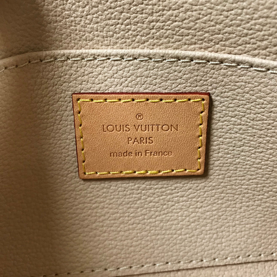 LOUIS VUITTON Damier Azur Pochette Cosmetique N60024 Pouch