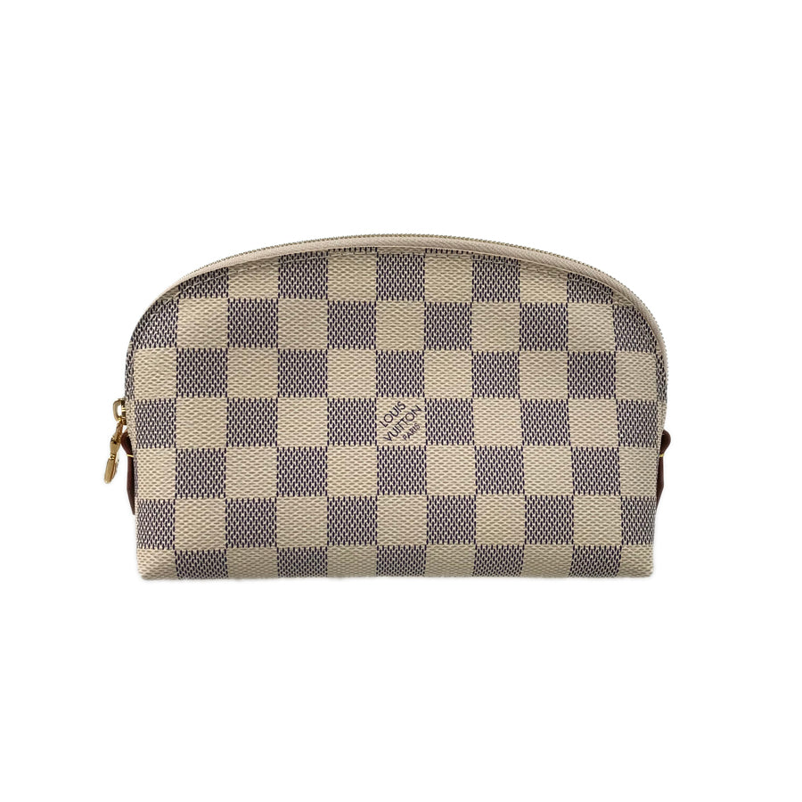 LOUIS VUITTON Damier Azur Pochette Cosmetique N60024 Pouch