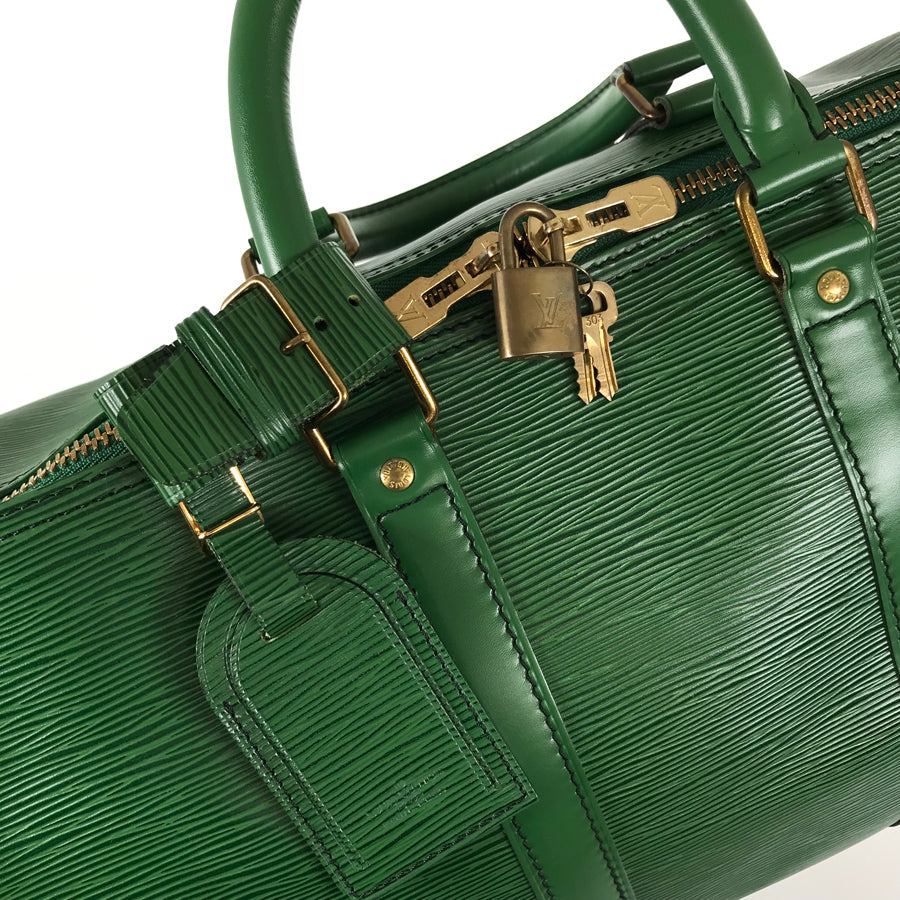 LOUIS VUITTON Epi Keepall 45 M42974 Boston bag