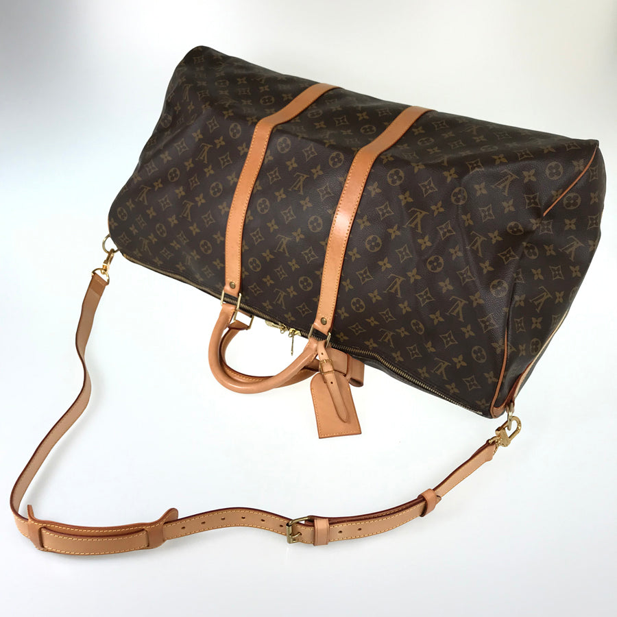 LOUIS VUITTON Monogram Keepall Bandouliere 60 M41412 Boston bag
