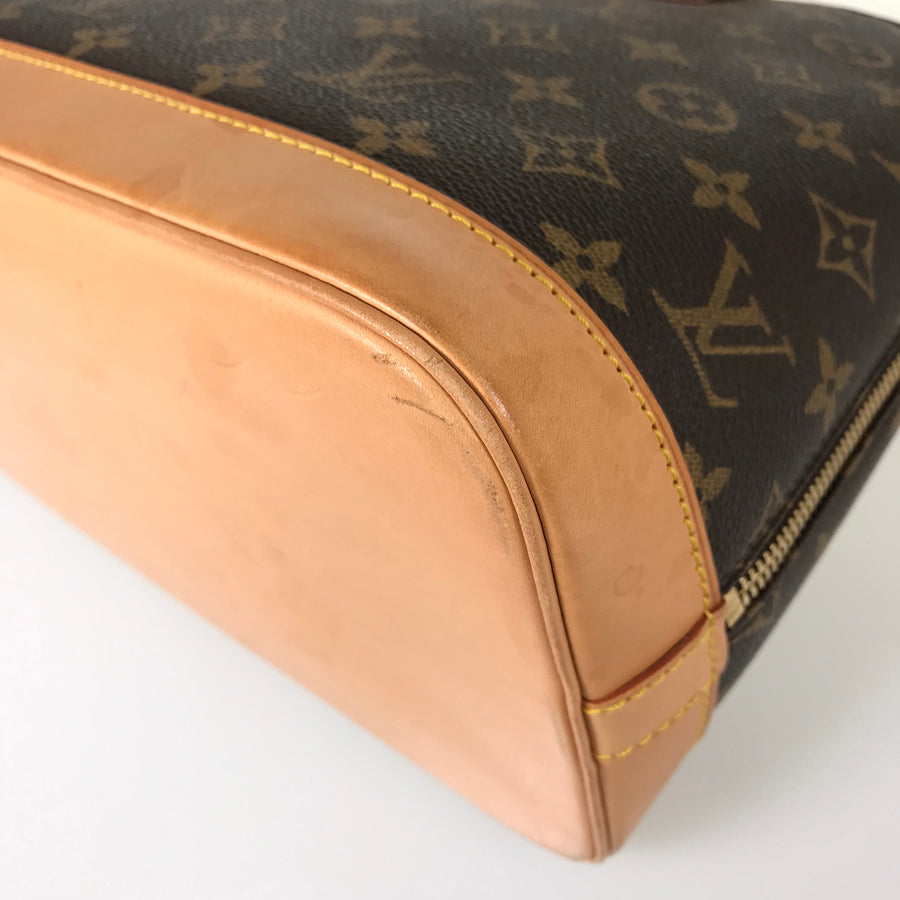 LOUIS VUITTON Monogram Alma PM M51130 Hand bag