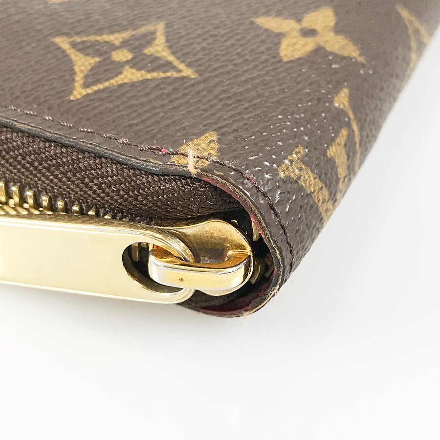 LOUIS VUITTON Monogram Zippy Wallet M41895 Long wallet Round zipper