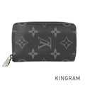 LOUIS VUITTON Monogram Eclipse Zippy Coin Purse Vertical M81662 Coin purse