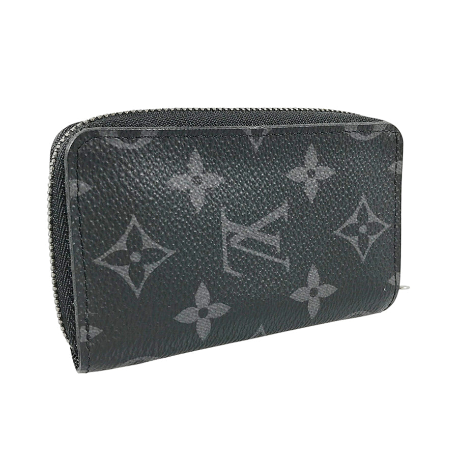 LOUIS VUITTON Monogram Eclipse Zippy Coin Purse Vertical M81662 Coin purse
