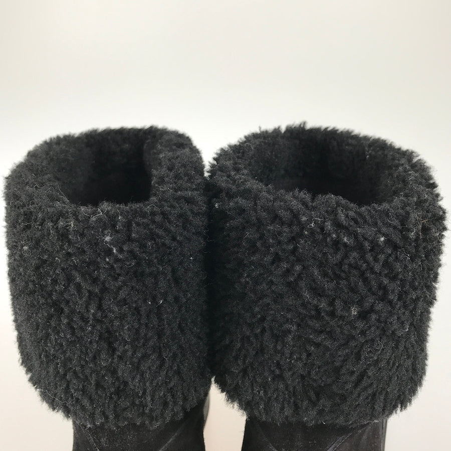 LOUIS VUITTON Monogram snowdrop line Women's Boots