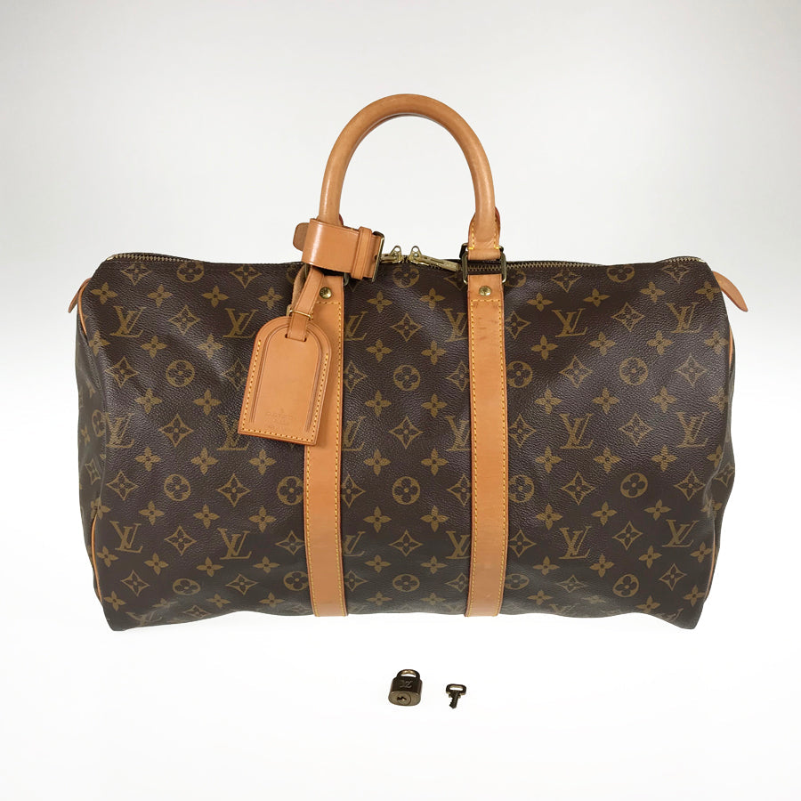 LOUIS VUITTON Monogram Keepall 45 M41428 Boston bag