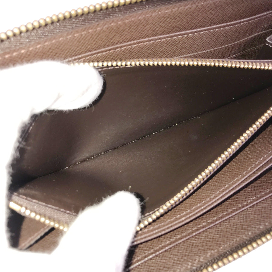 LOUIS VUITTON Damier Zippy Wallet N60015 Long wallet Round zipper