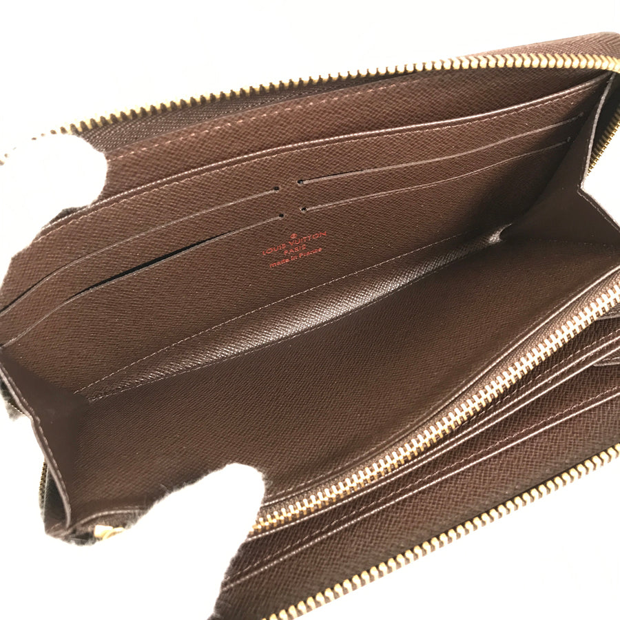 LOUIS VUITTON Damier Zippy Wallet N60015 Long wallet Round zipper