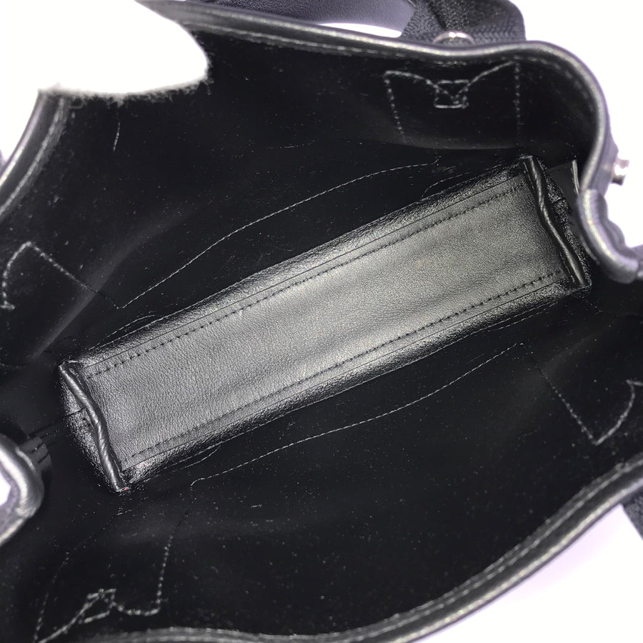 BALENCIAGA Navy Cavas XS Hand bag