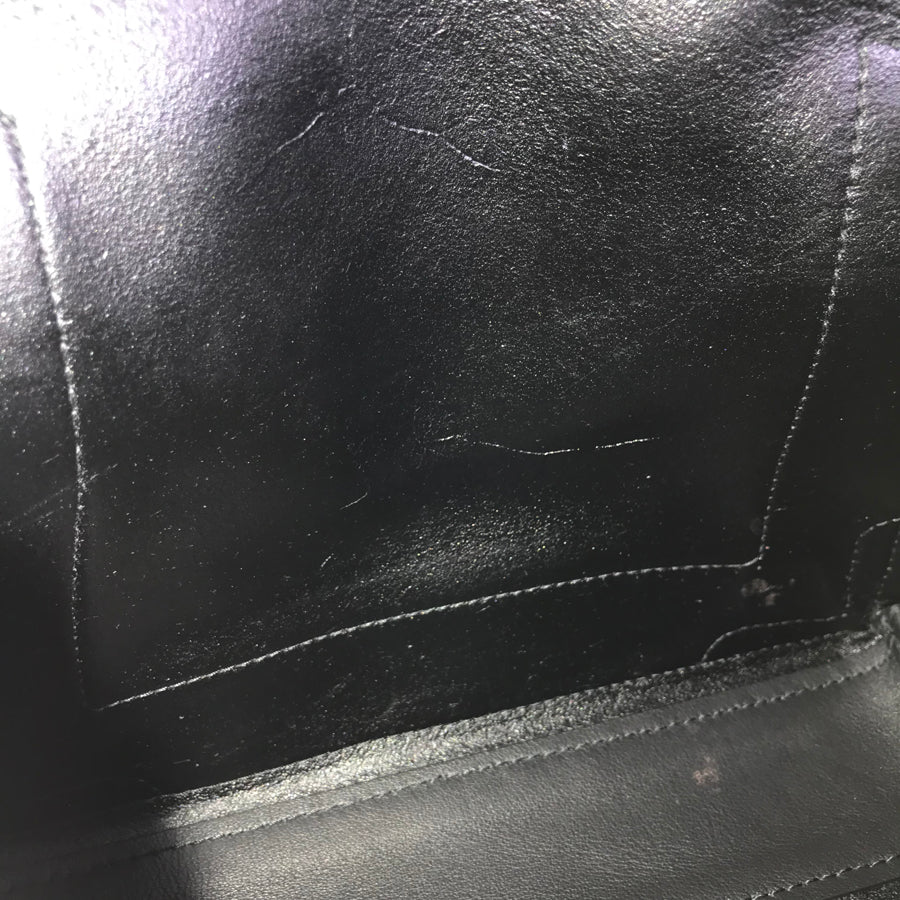 BALENCIAGA Navy Cavas XS Hand bag
