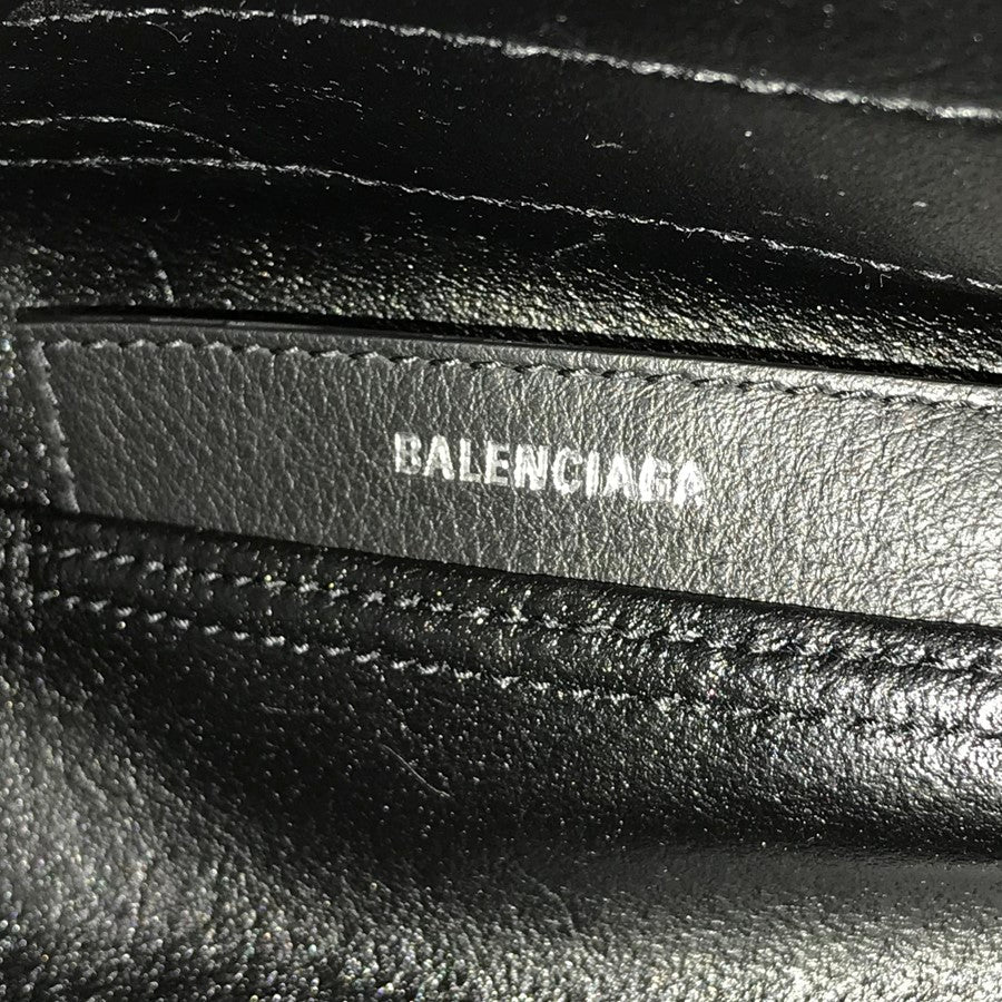 BALENCIAGA Navy Cavas XS Hand bag