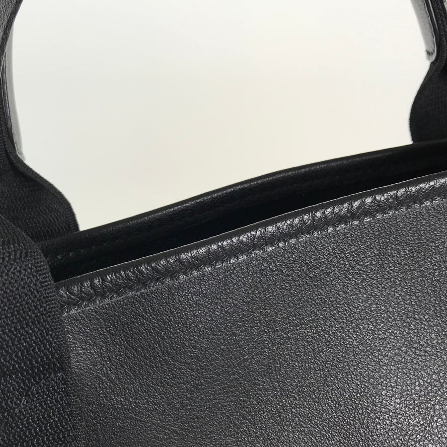 BALENCIAGA Navy Cavas XS Hand bag
