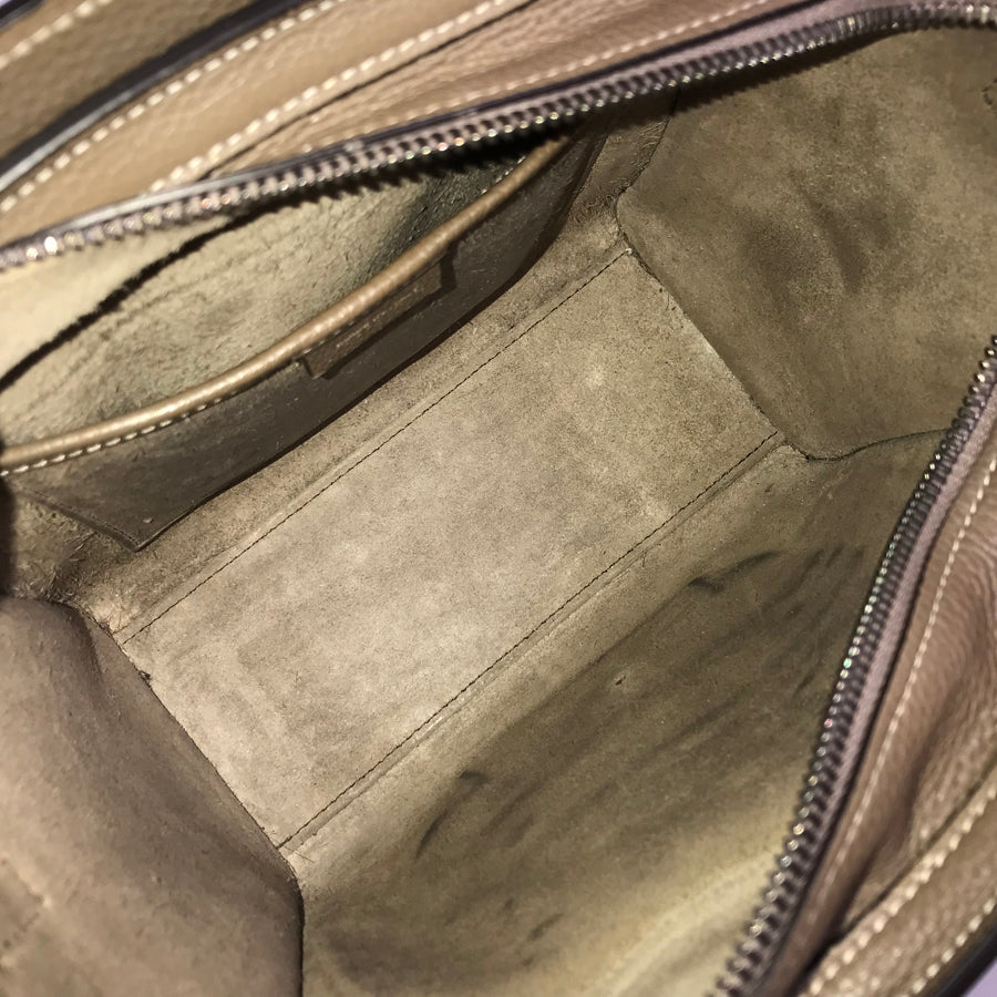 CELINE Luggage Nano Shopper Hand bag