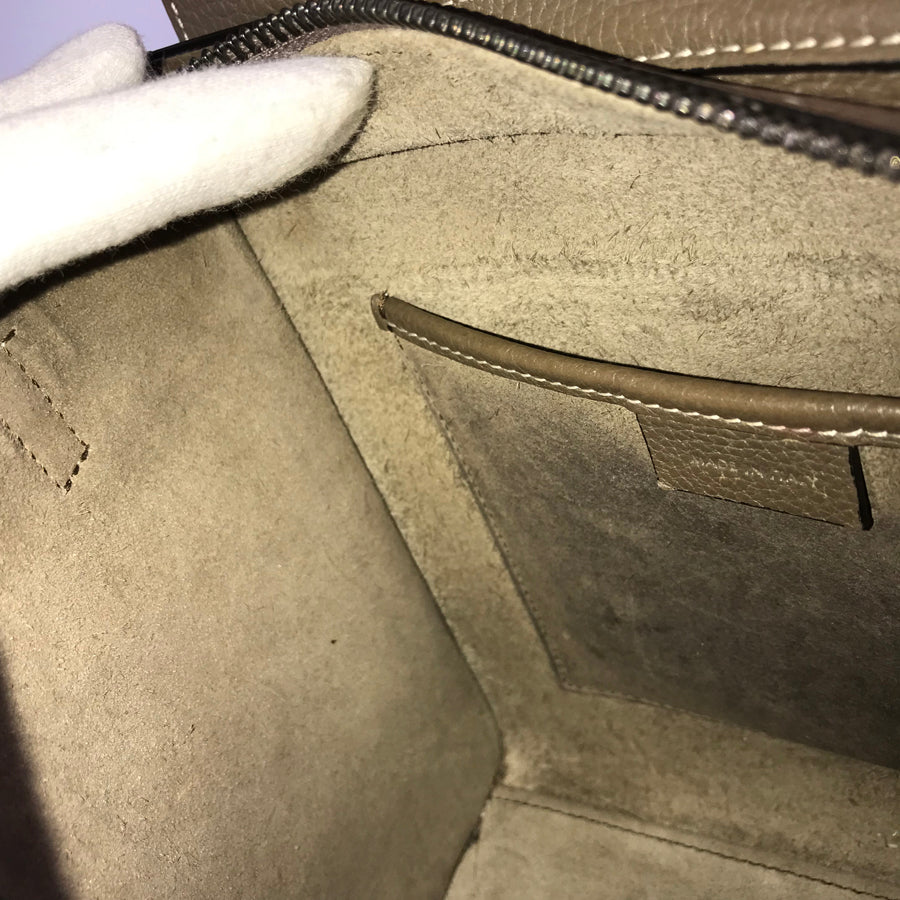CELINE Luggage Nano Shopper Hand bag