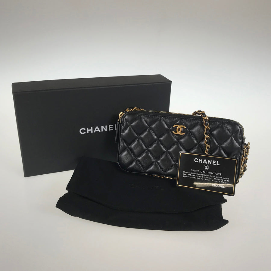 CHANEL Matelasse Chain wallet Wallet bag