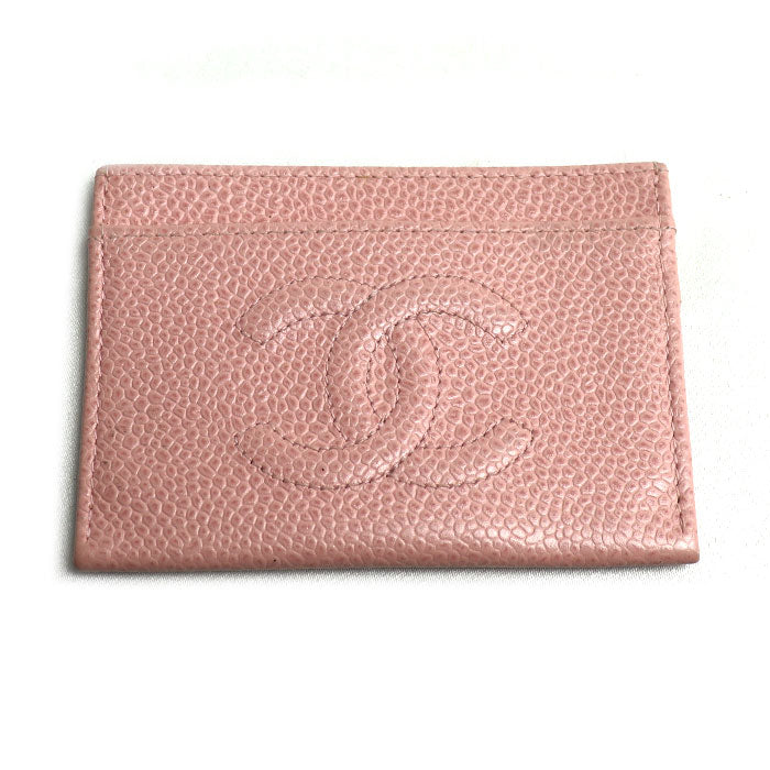 Chanel Coco Mark Caviar Card Case