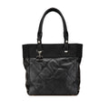 Chanel Paris Biarritz Leather Coated Canvas 2way Bag