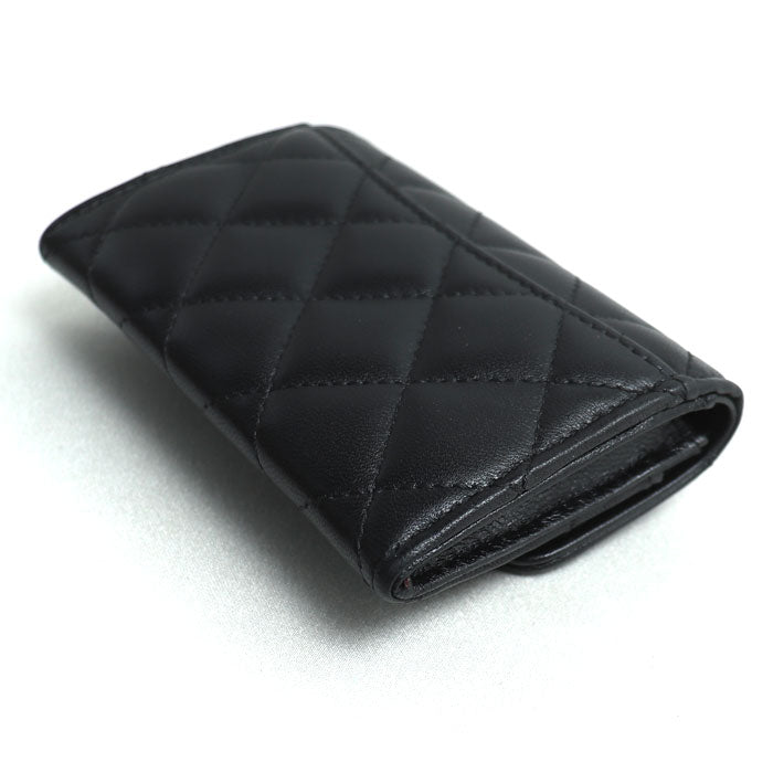 Chanel Matelassé Lambskin Card Case
