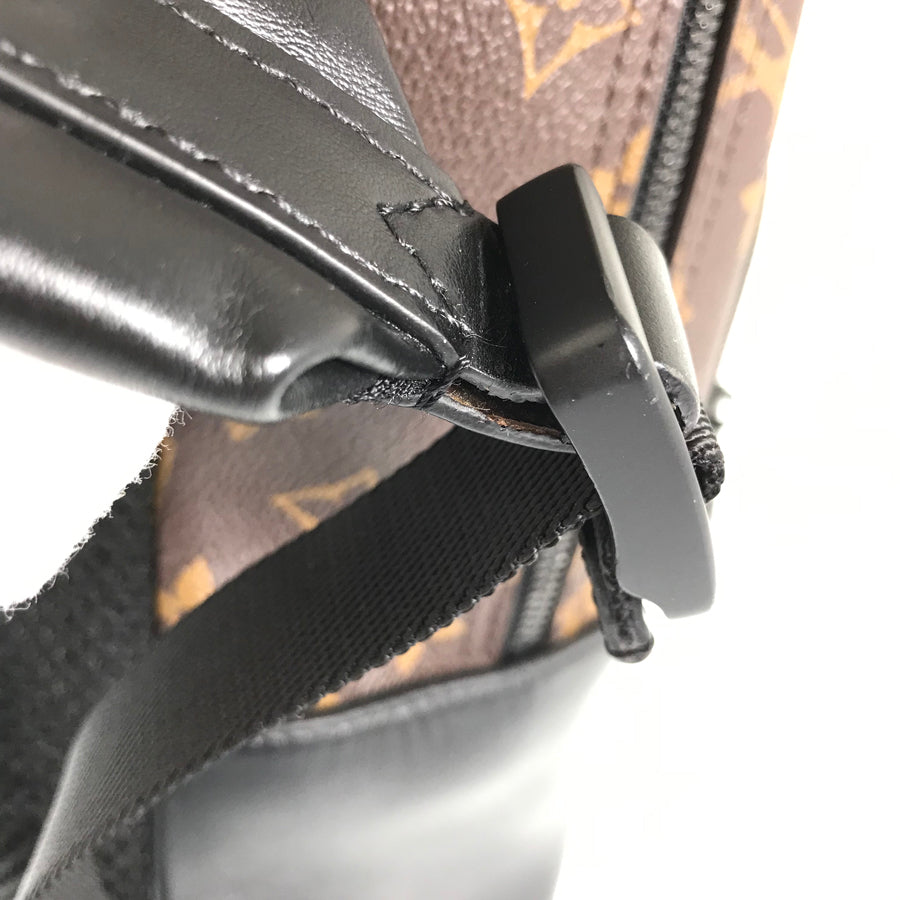 LOUIS VUITTON Monogram Macassar Dean Backpack M45335 Backpack
