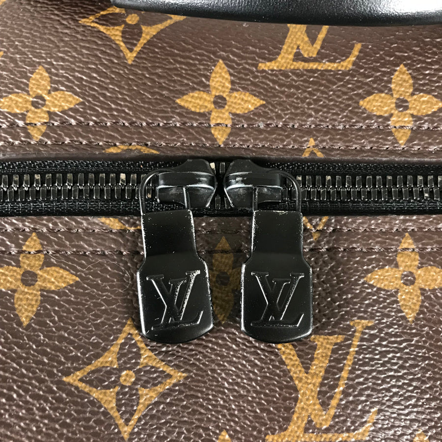 LOUIS VUITTON Monogram Macassar Dean Backpack M45335 Backpack