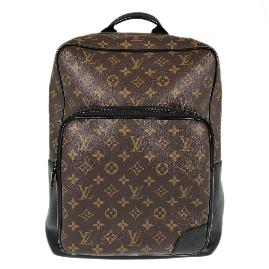 LOUIS VUITTON Monogram Macassar Dean Backpack M45335 Backpack