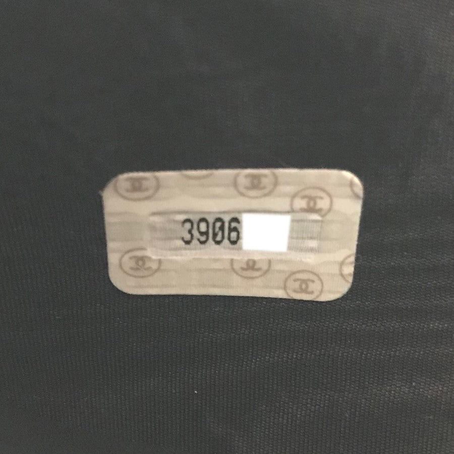CHANEL Long wallet Folding cover lid