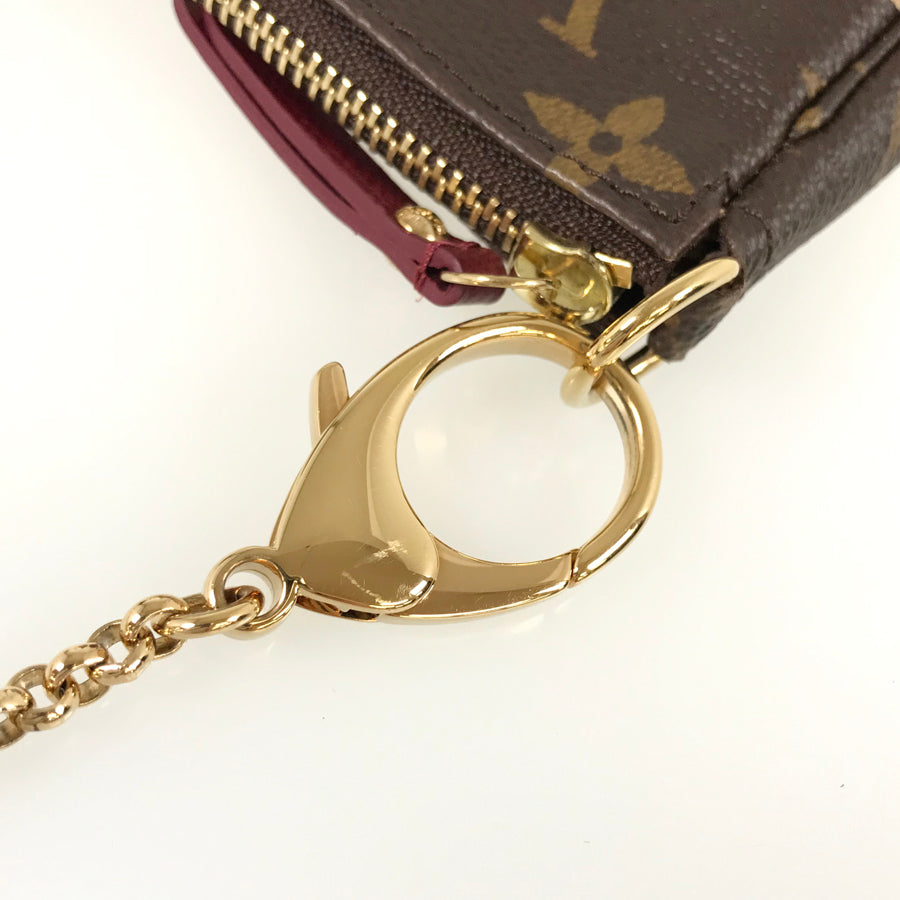 LOUIS VUITTON Monogram Mini Pochette Accessoires travel collection M63798 Pouch